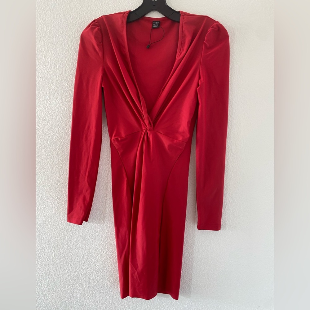 Red dress
